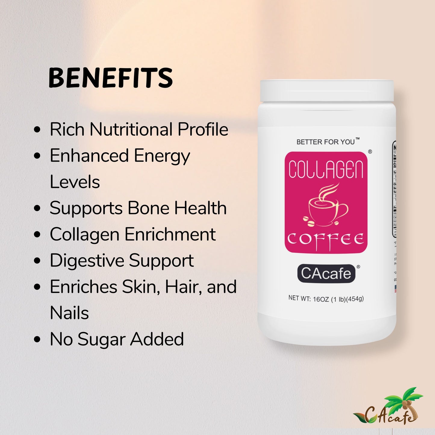 Coconut Collagen Coffee Unsweetened