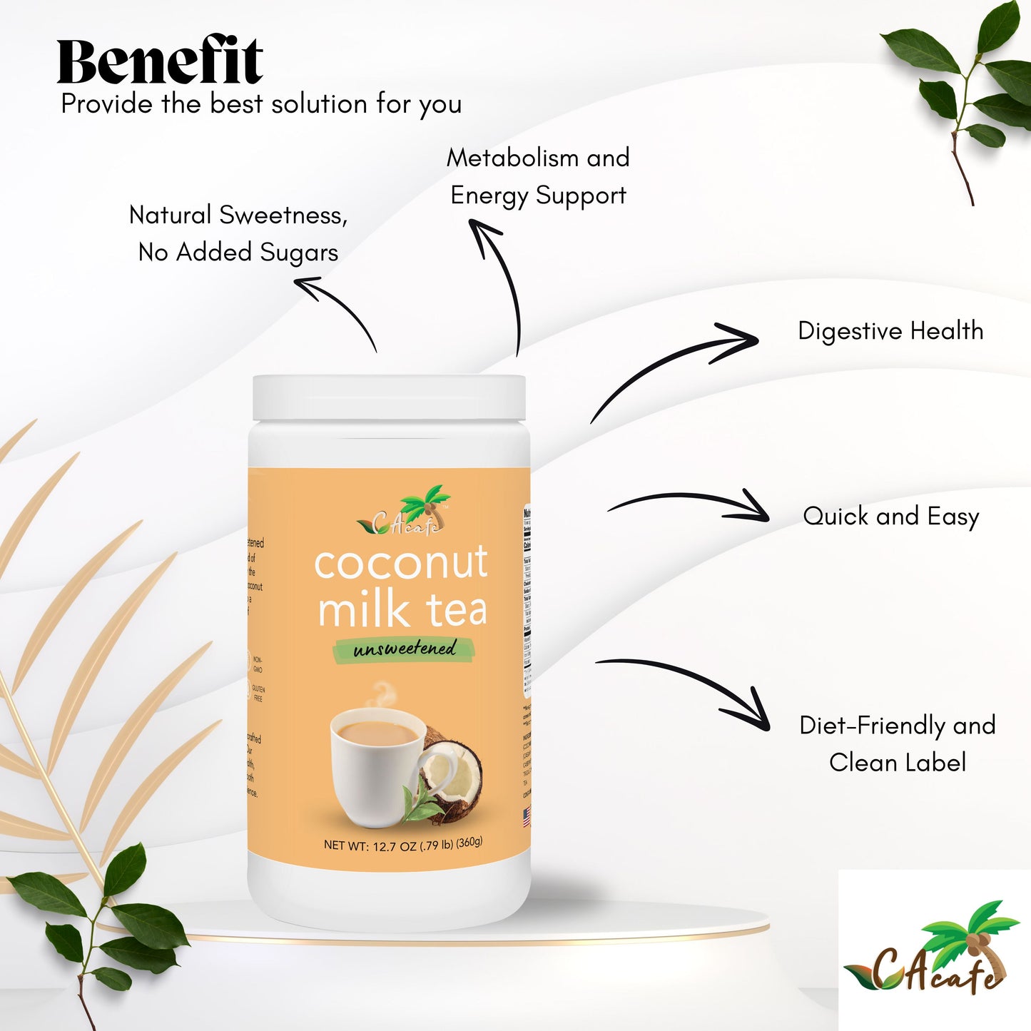 Coconut Milk Tea Unsweetened
