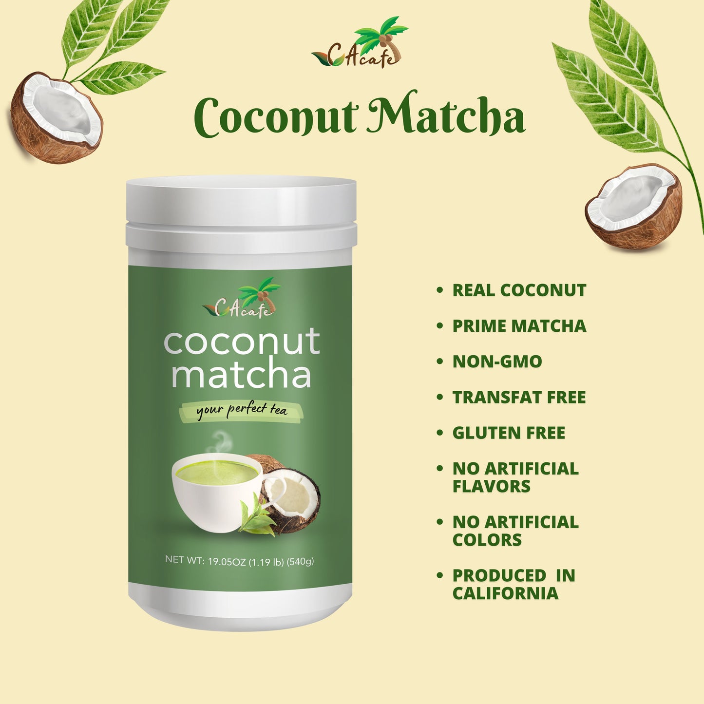 Coconut Matcha