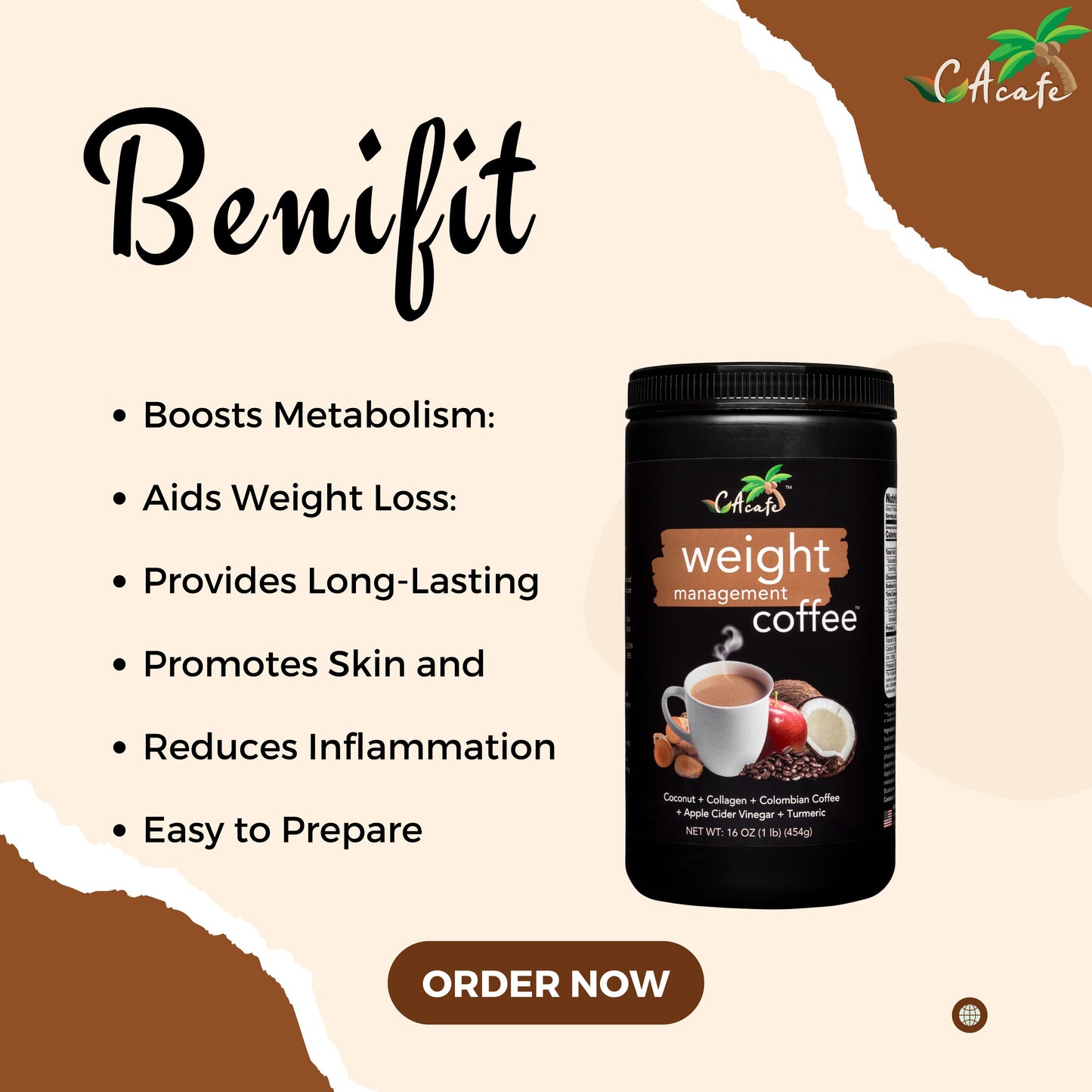 Coconut Weight Management Coffee