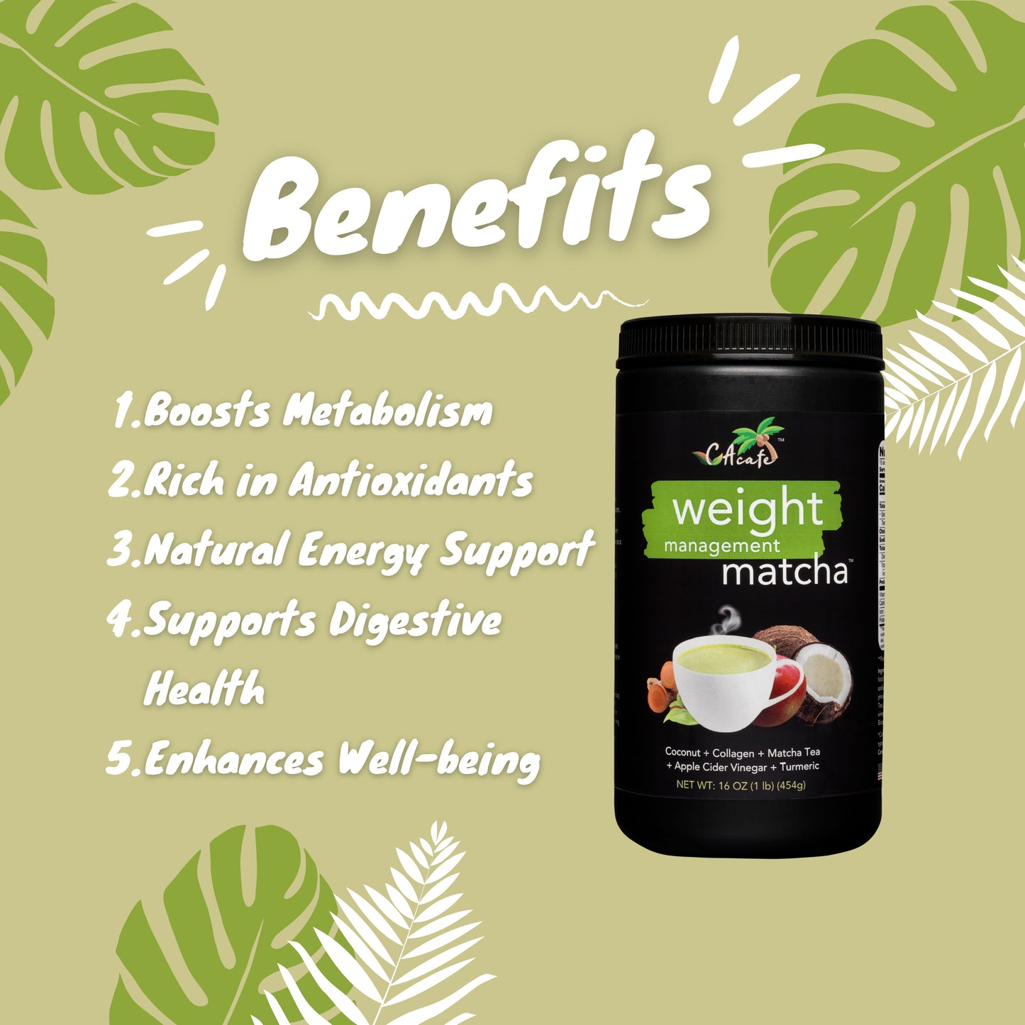 Coconut Weight Management Matcha