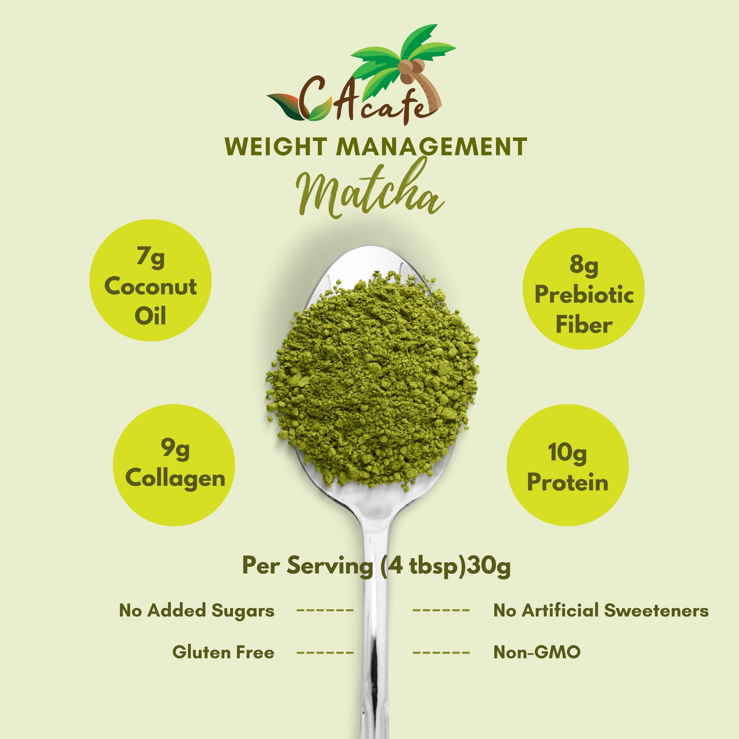 Coconut Weight Management Matcha | No Added Sugar