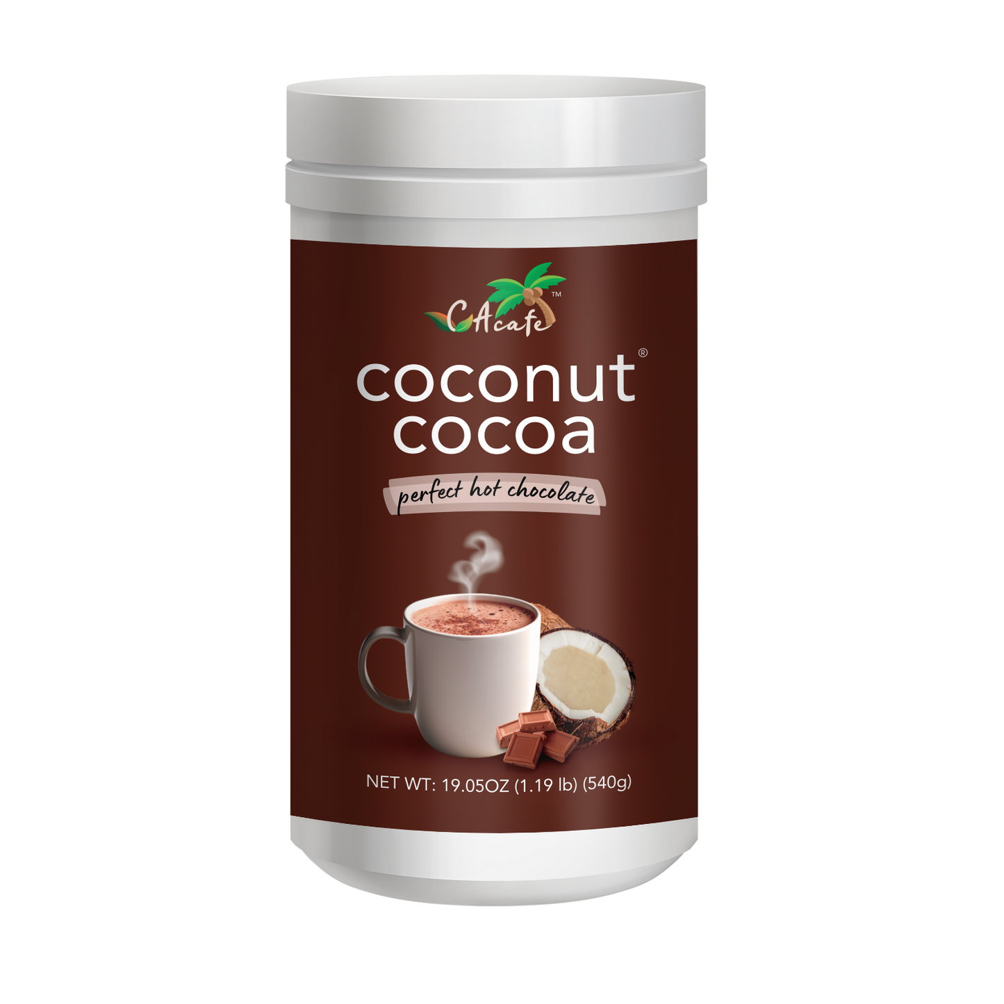 2 pack of Coconut Cocoa (New Look) _ 19.05oz each