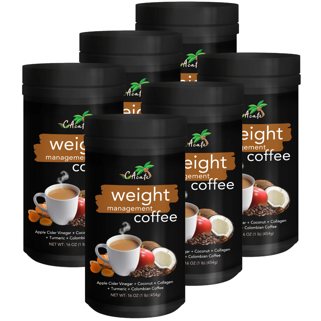 6 pack of Weight Management Coffee