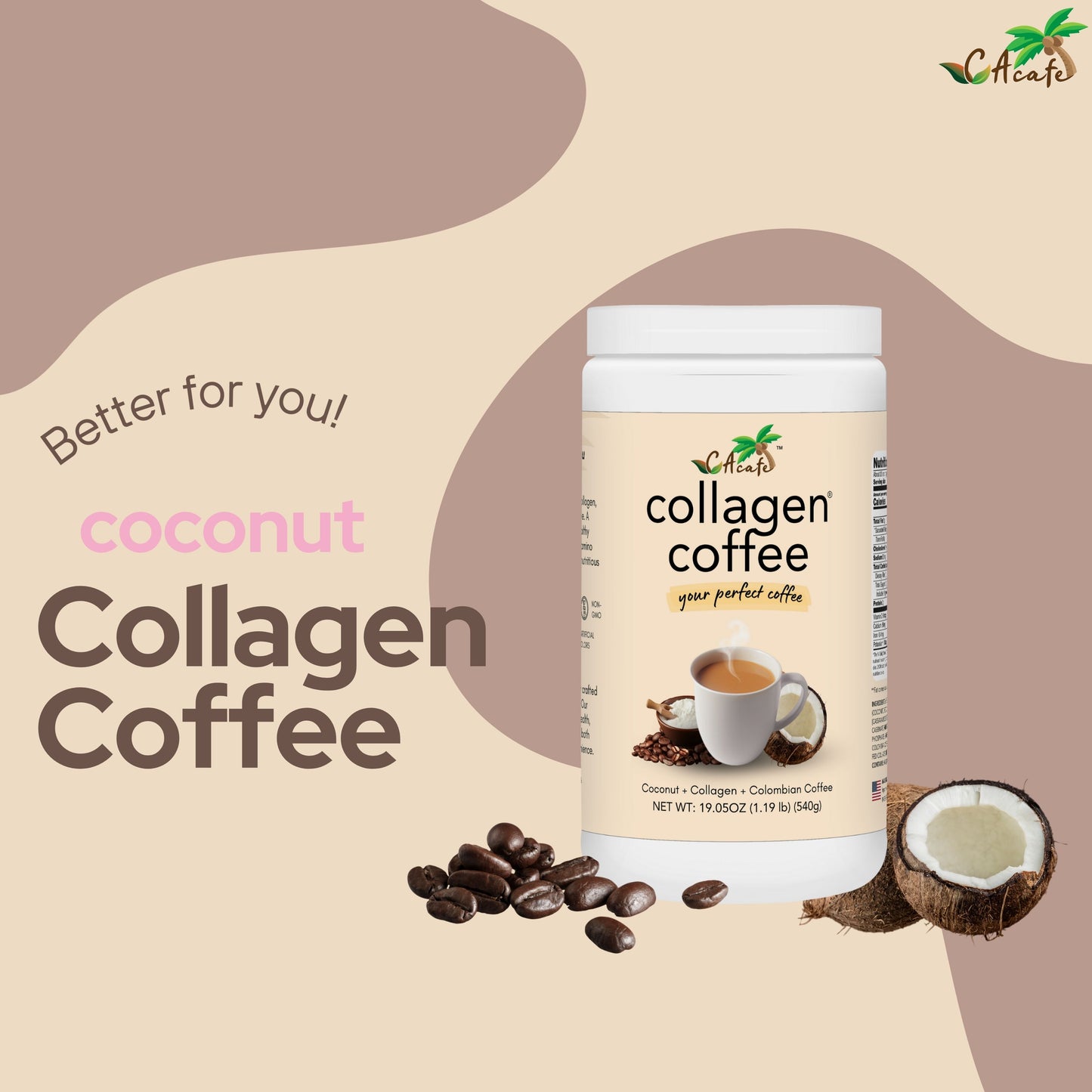 Coconut Collagen Coffee