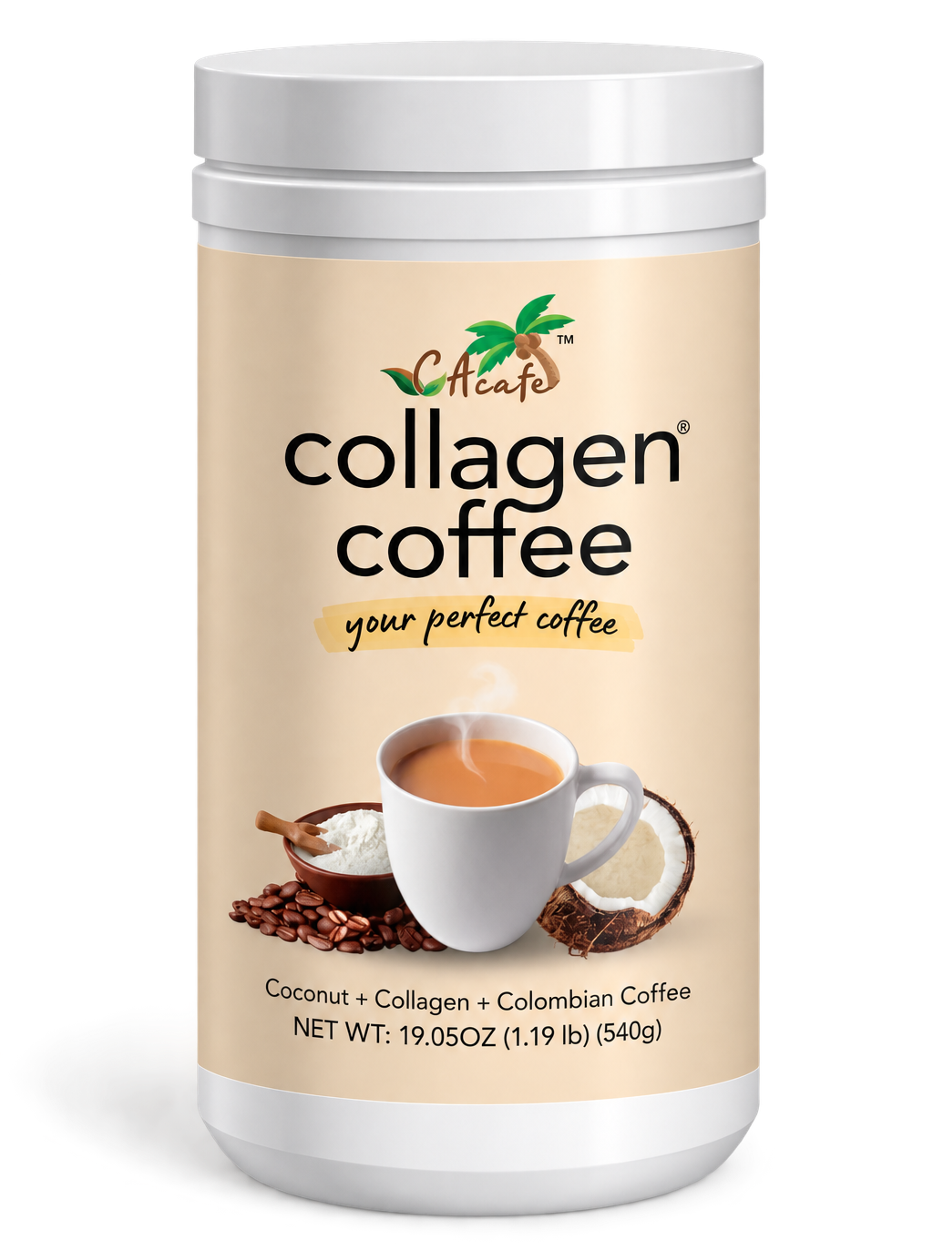 Coconut Collagen Coffee
