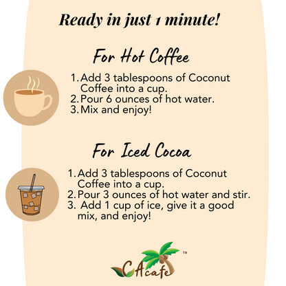 Coconut Coffee Reduced Sugar