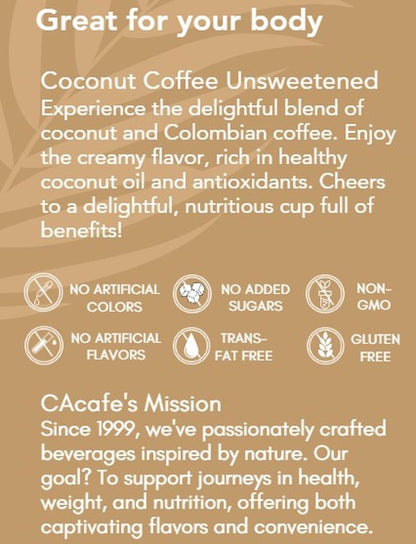 Coconut Coffee Unsweetened