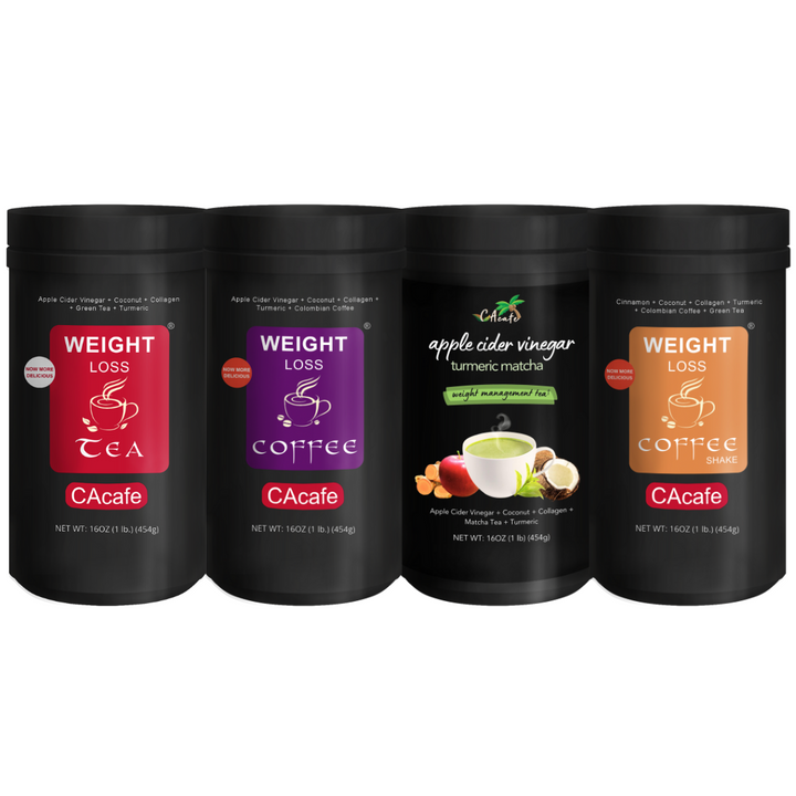 Weight Management Coffees and Teas 4 pack