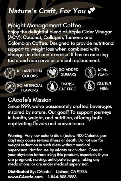 Coconut Weight Management Coffee