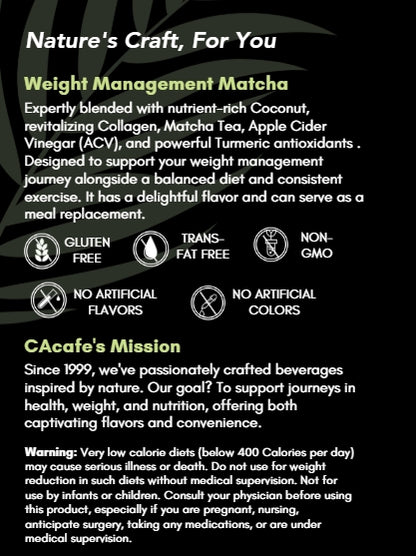 Coconut Weight Management Matcha