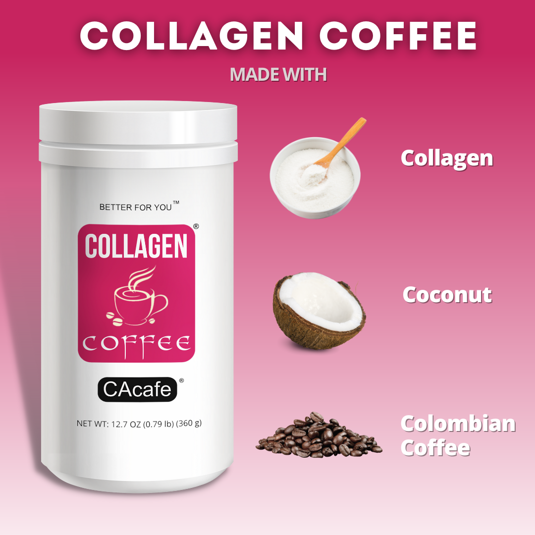CAcafe Collagen Coffee, No Added Sugar 12.7oz