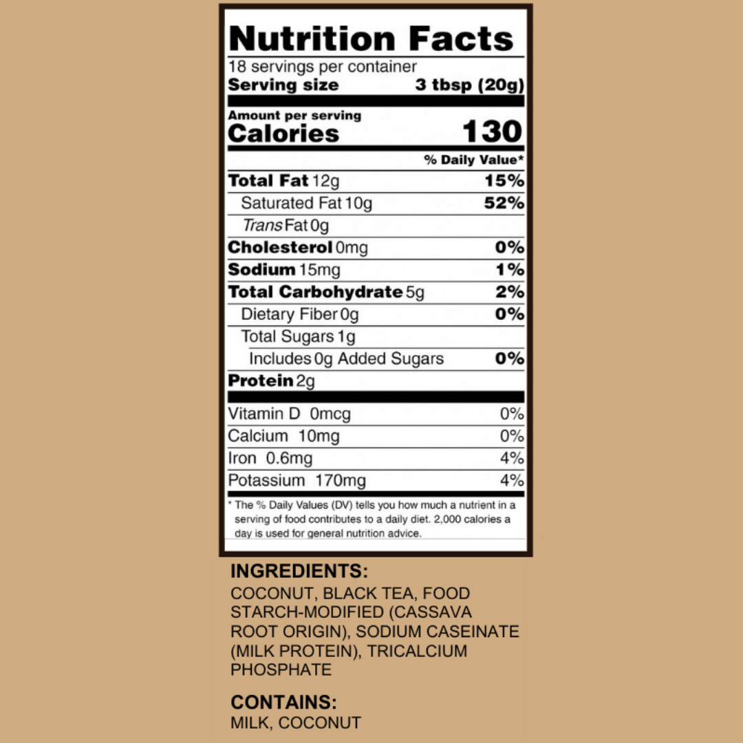 Coconut Tea Unsweetened 12.7oz (6-Pack)